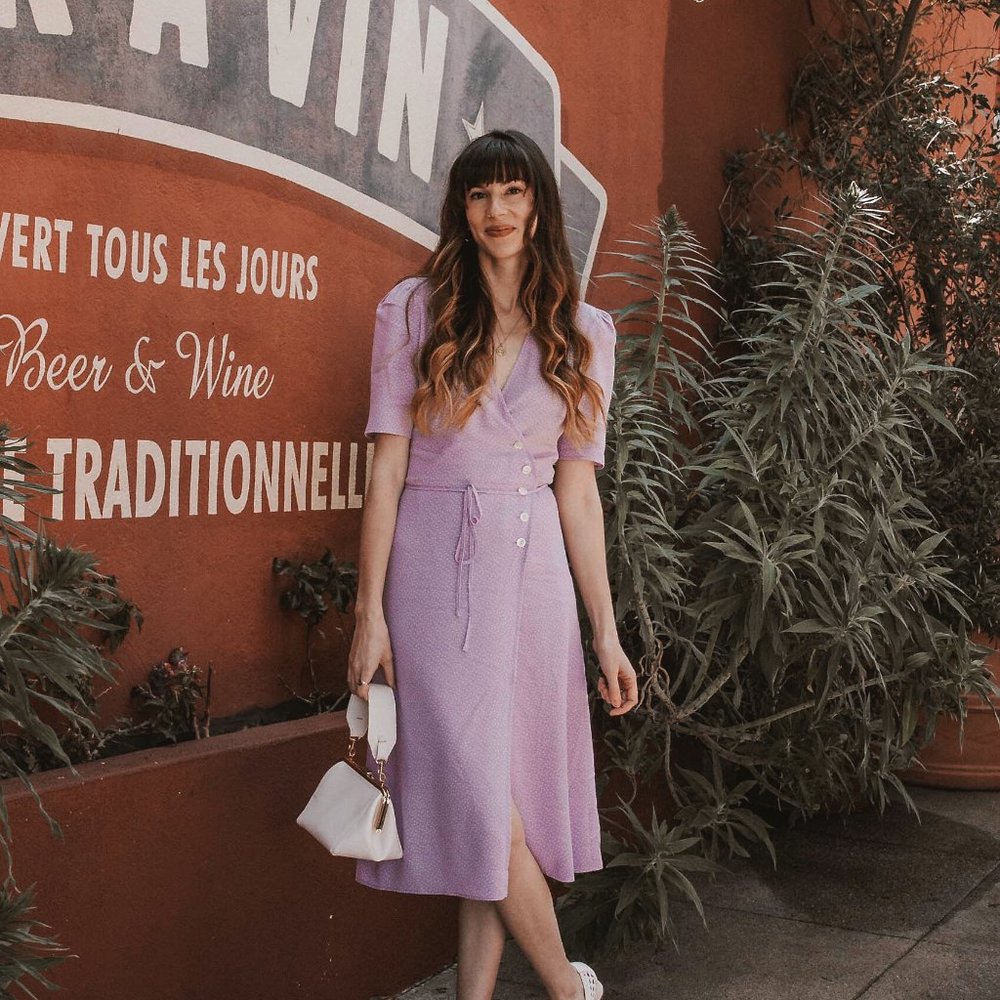 Rouje Gabin in lavender dot - Picture 5 of 13